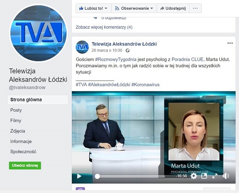 Rozmowa tygodnia w TV Aleksandrów